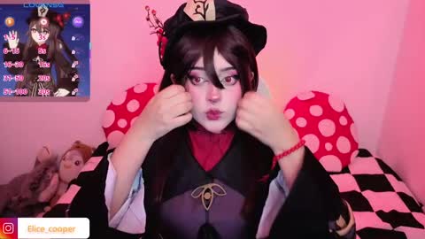 Snapshot of elicecooper chatting on 21, 11, 2025 Elice Cooper new account online show from 21, 11, 2025