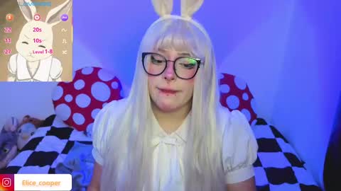 Snapshot of elicecooper chatting on 25, 11, 2025 Elice Cooper new account online show from 25, 11, 2025