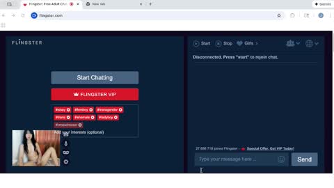et_girl online show from 18, 1, 2026