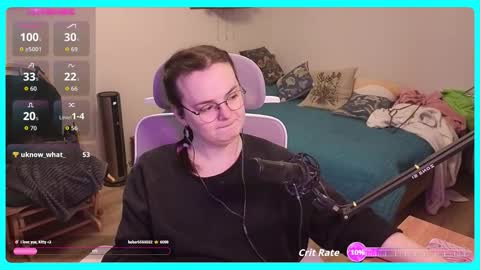 Snapshot of eva_katt chatting on 7, 3, 2026 Gamer Katt online show from 7, 3, 2026