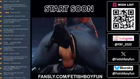 FetishBoyFun online show from 1, 2, 2026