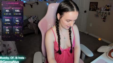 Snapshot of gennanyx chatting on 6, 1, 2025 Genna Nyx online show from 6, 1, 2025