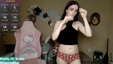 Genna Nyx online show from 28, 10, 2025