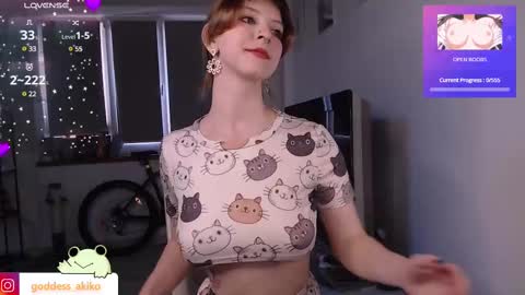 Snapshot of goddessakiko chatting on 10, 2, 2025 Akiko online show from 10, 2, 2025