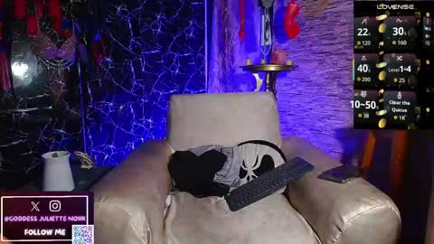 Goddes Juliette Noiir online show from 1, 6, 2026