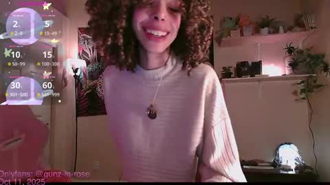 Snapshot of gunzinrose chatting on 11, 10, 2025 Kylie online show from 11, 10, 2025