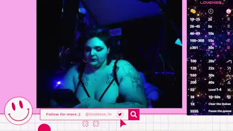 Goddess Fe online show from 27, 12, 2024