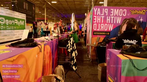 Snapshot of harliequinnx chatting on 7, 12, 2024 Harliequinnx - Schedule Below Exxxotica DC Dec 6-8th online show from 7, 12, 2024