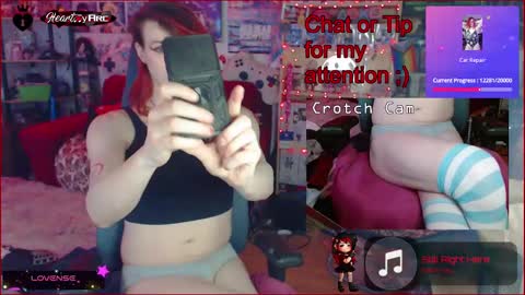 Snapshot of heartmyarc chatting on 22, 2, 2025 HeartMyArc online show from 22, 2, 2025
