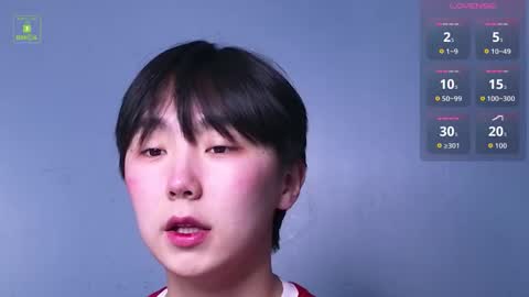 Snapshot of heejinwang chatting on 20, 12, 2025 HEEJIN online show from 20, 12, 2025