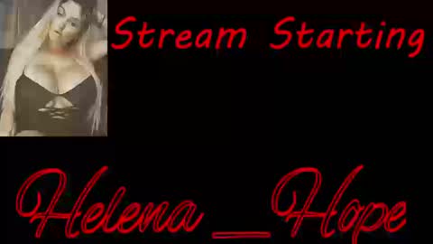 Helena Hope online show from 9, 9, 2025