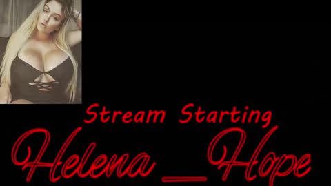 Helena Hope online show from 27, 9, 2025