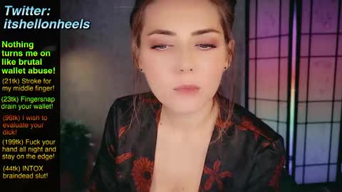 Snapshot of hell_on_heels_ chatting on 23, 1, 2025 - show loyalty and subscribe - online show from 23, 1, 2025