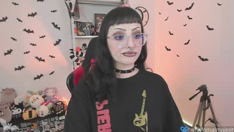 Snapshot of herinfernalmajesty chatting on 11, 12, 2024 Marie online show from 11, 12, 2024