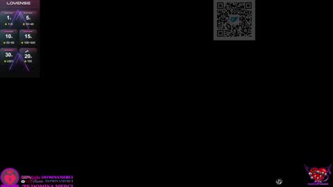 Domina Merci online show from 12, 1, 2025