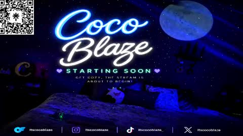 Snapshot of itscocoblaze chatting on 1, 7, 2026 CoCo Blaze online show from 1, 7, 2026
