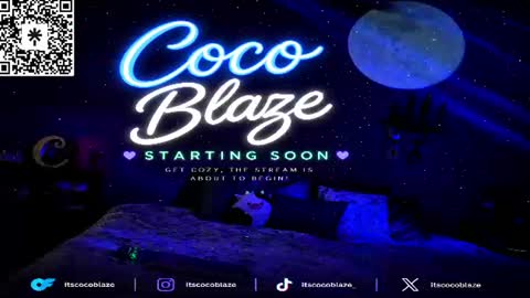 Snapshot of itscocoblaze chatting on 6, 7, 2026 CoCo Blaze online show from 6, 7, 2026