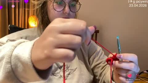 Snapshot of jacywinslat chatting on 23, 4, 2026 jacywinslat online show from 23, 4, 2026