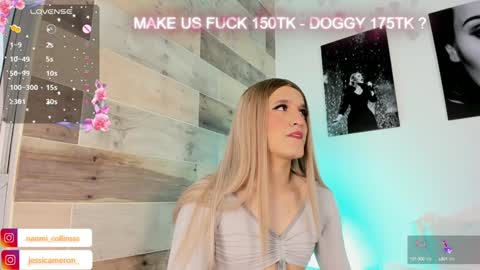 Snapshot of jessicameron chatting on 25, 12, 2024 JESSI AND NAOMI online show from 25, 12, 2024