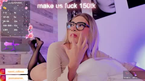 Snapshot of jessicameron chatting on 11, 1, 2025 JESSI AND NAOMI online show from 11, 1, 2025