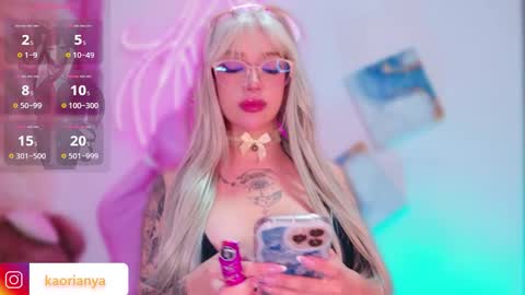 Snapshot of kaorianya001 chatting on 23, 2, 2026 Kaori online show from 23, 2, 2026