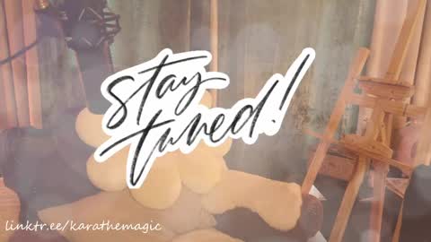 I am here around 5am GMT karathemagic online show from 26, 4, 2026