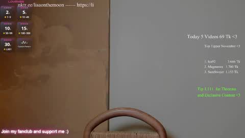 Wolfs Girl online show from 16, 11, 2025