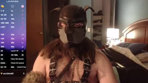 Snapshot of kinkywolf87 chatting on 17, 1, 2025 kinkywolf87 online show from 17, 1, 2025