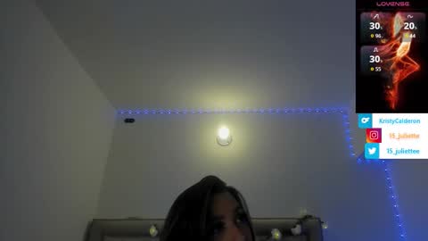 Snapshot of kristy_calderon chatting on 21, 10, 2025 Juliette online show from 21, 10, 2025