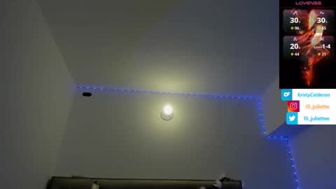 Snapshot of kristy_calderon chatting on 7, 11, 2025 Juliette online show from 7, 11, 2025