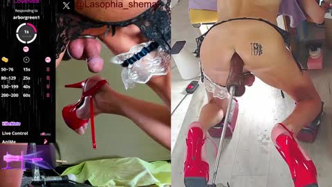 Snapshot of lasophia chatting on 14, 1, 2025 Sophia online show from 14, 1, 2025