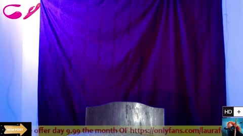 Snapshot of laura_fountain_ chatting on 16, 1, 2025 weedcam Curly Laura OF    online show from 16, 1, 2025