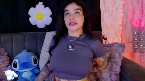 Snapshot of lauren_camila1 chatting on 7, 7, 2026 Lau online show from 7, 7, 2026