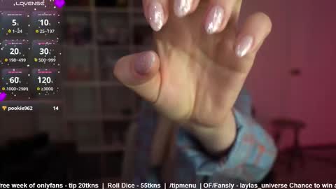 Layla Universe online show from 11, 3, 2026