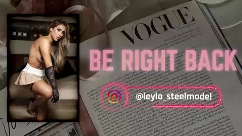 INSTA leylasteel model         online show from 26, 4, 2026