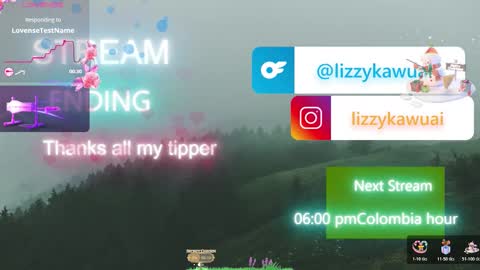 lizzy online show from 22, 12, 2025