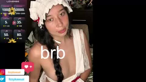 Snapshot of lizzy_kawuaii chatting on 29, 7, 2026 lizzy online show from 29, 7, 2026