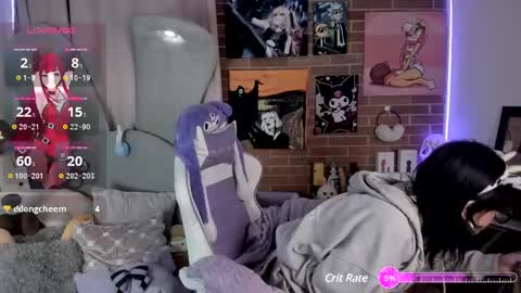 Snapshot of lolaa_bunnyy chatting on 25, 2, 2025 Lola Bunny online show from 25, 2, 2025