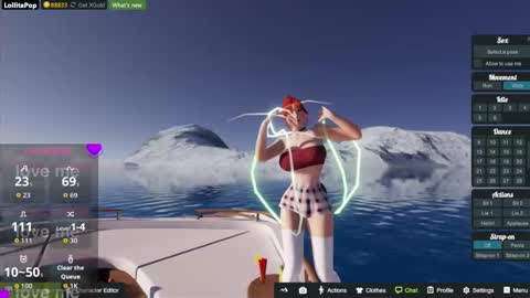 Snapshot of lollita__pop chatting on 11, 9, 2025 ANNE online show from 11, 9, 2025