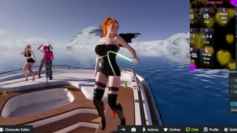Snapshot of lollita__pop chatting on 7, 10, 2025 ANNE online show from 7, 10, 2025