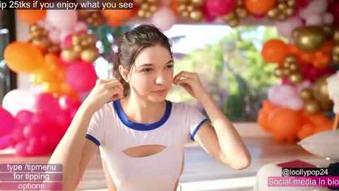 Snapshot of loollypop24 chatting on 24, 5, 2026 Chaturbatexxjessica online show from 24, 5, 2026