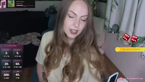 Snapshot of lovalentine chatting on 7, 10, 2025 Lo Valentine online show from 7, 10, 2025