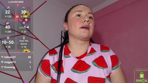 Snapshot of lucia_floress chatting on 22, 1, 2025 Anna online show from 22, 1, 2025