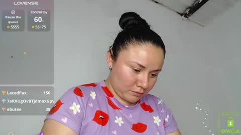 Snapshot of lucia_floress chatting on 8, 3, 2025 Anna online show from 8, 3, 2025