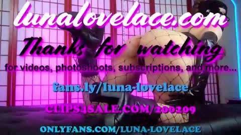 Luna Lovelace online show from 22, 2, 2025