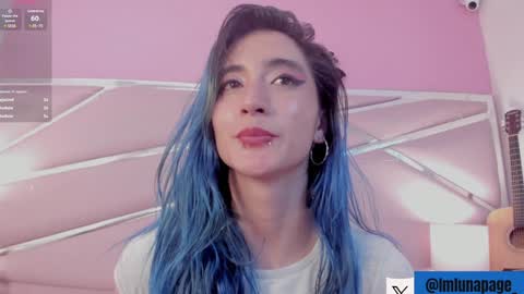 Snapshot of lunapagee chatting on 19, 1, 2025 Luna Page online show from 19, 1, 2025