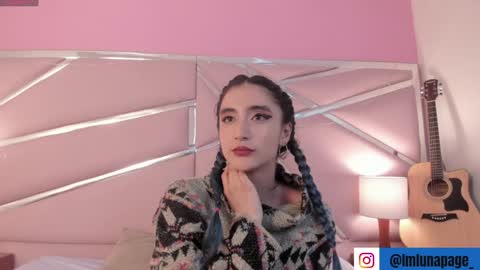 Snapshot of lunapagee chatting on 20, 1, 2025 Luna Page online show from 20, 1, 2025