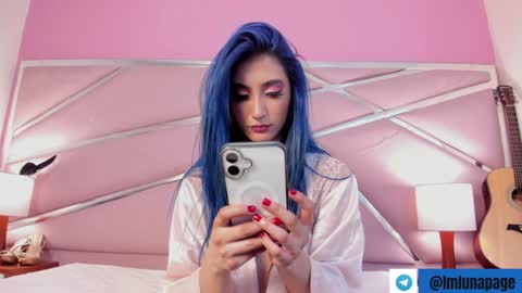 Snapshot of lunapagee chatting on 29, 1, 2025 Luna Page online show from 29, 1, 2025