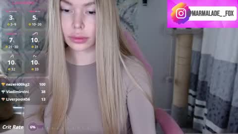 Marmalade Fox online show from 21, 3, 2026