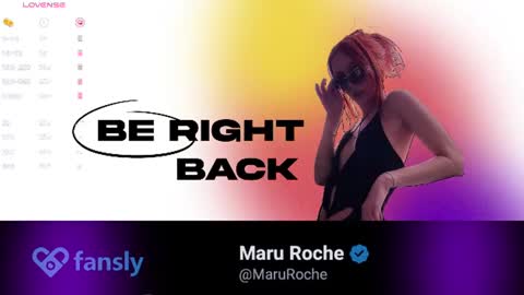 Maru Roche online show from 13, 6, 2026